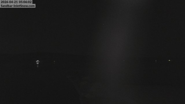 time-lapse frame, 4th Lake Sandbar webcam