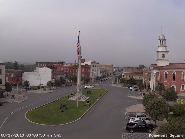 time-lapse frame, 13 East Market Street - Lewistown PA (west) webcam
