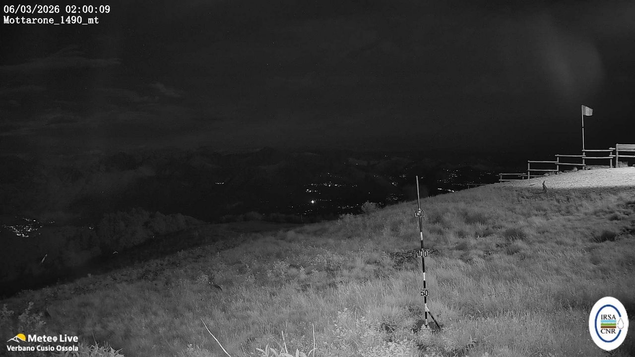 time-lapse frame, Mottarone est webcam