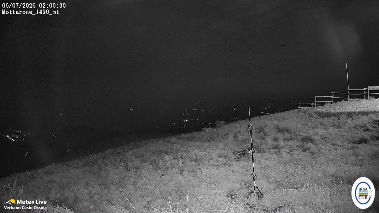 time-lapse frame, Mottarone est webcam