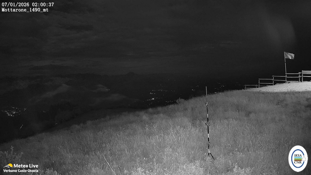 time-lapse frame, Mottarone est webcam