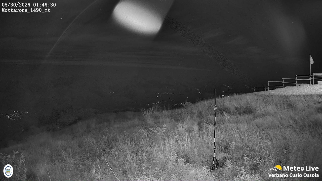 time-lapse frame, Mottarone est webcam