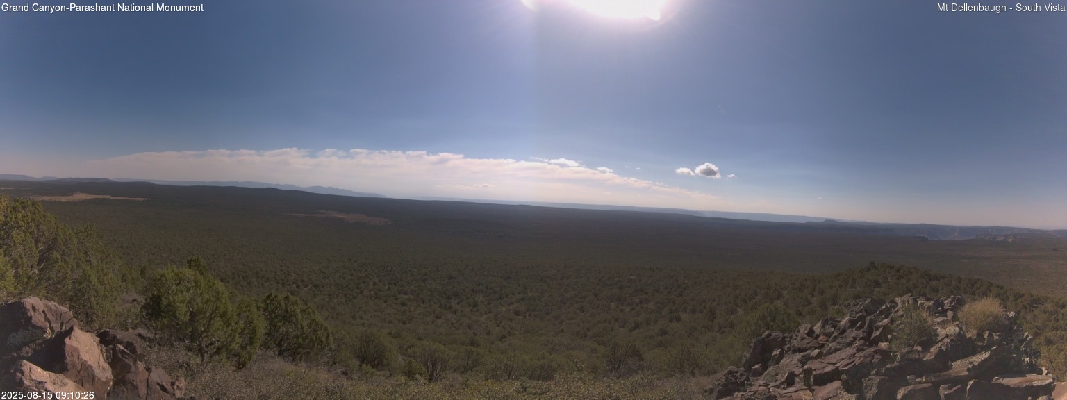 time-lapse frame, Mt Dellenbaugh - Southeast Vista webcam