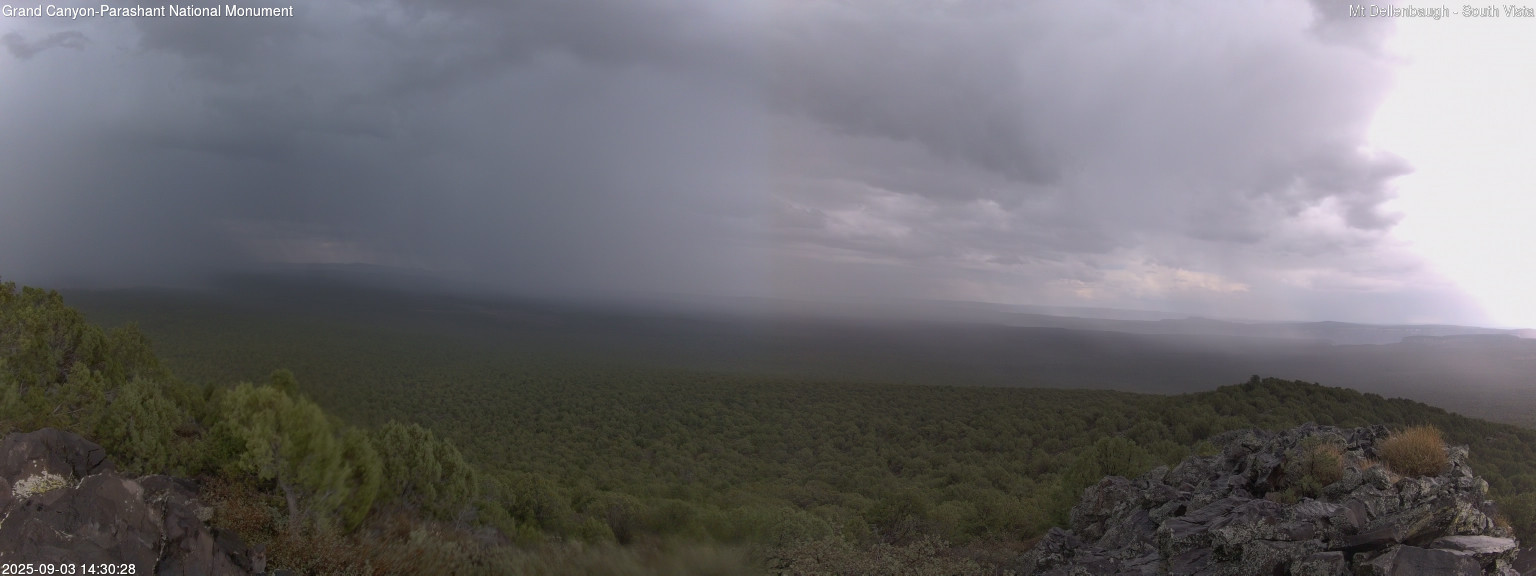 time-lapse frame, Mt Dellenbaugh - Southeast Vista webcam