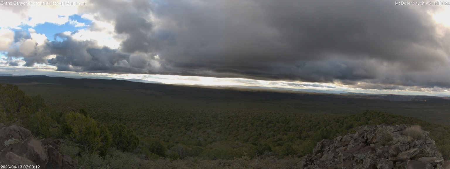 time-lapse frame, Mt Dellenbaugh - Southeast Vista webcam