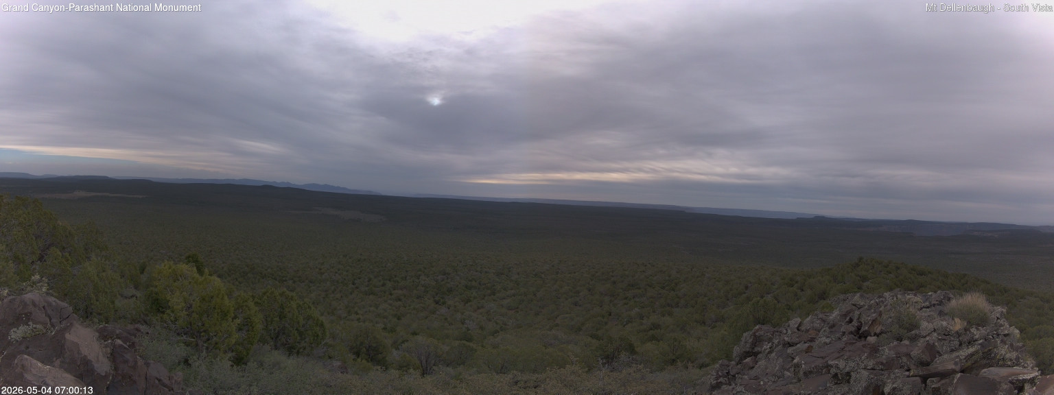 time-lapse frame, Mt Dellenbaugh - Southeast Vista webcam