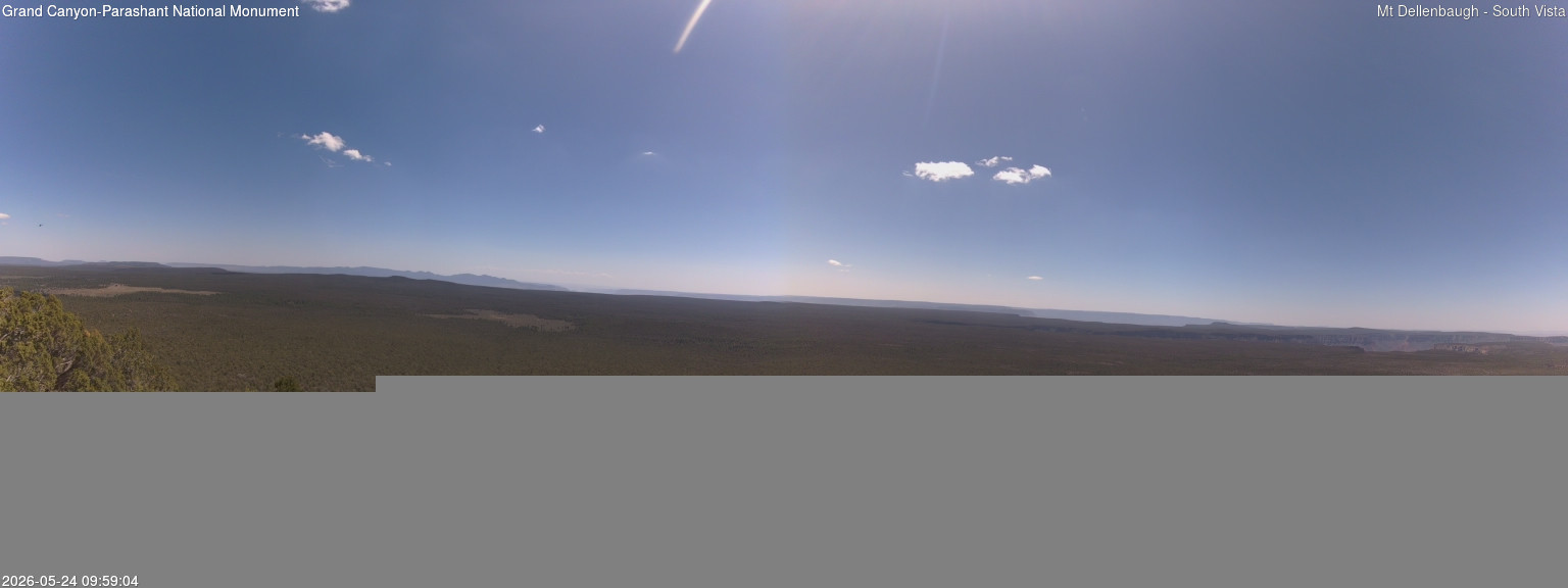 time-lapse frame, Mt Dellenbaugh - Southeast Vista webcam