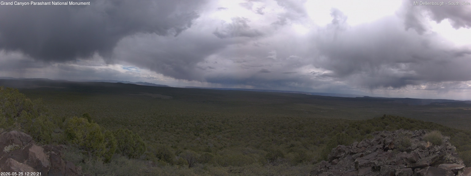 time-lapse frame, Mt Dellenbaugh - Southeast Vista webcam