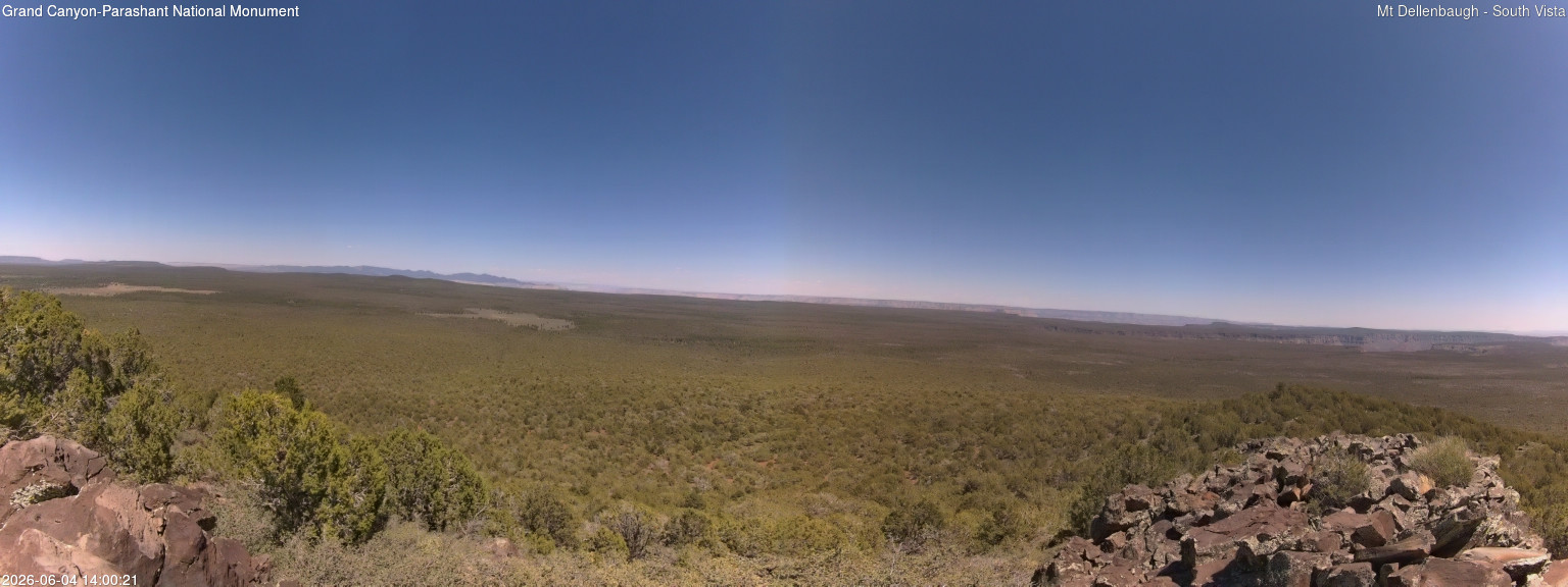 time-lapse frame, Mt Dellenbaugh - Southeast Vista webcam