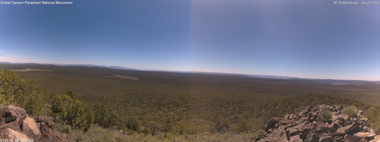 time-lapse frame, Mt Dellenbaugh - Southeast Vista webcam