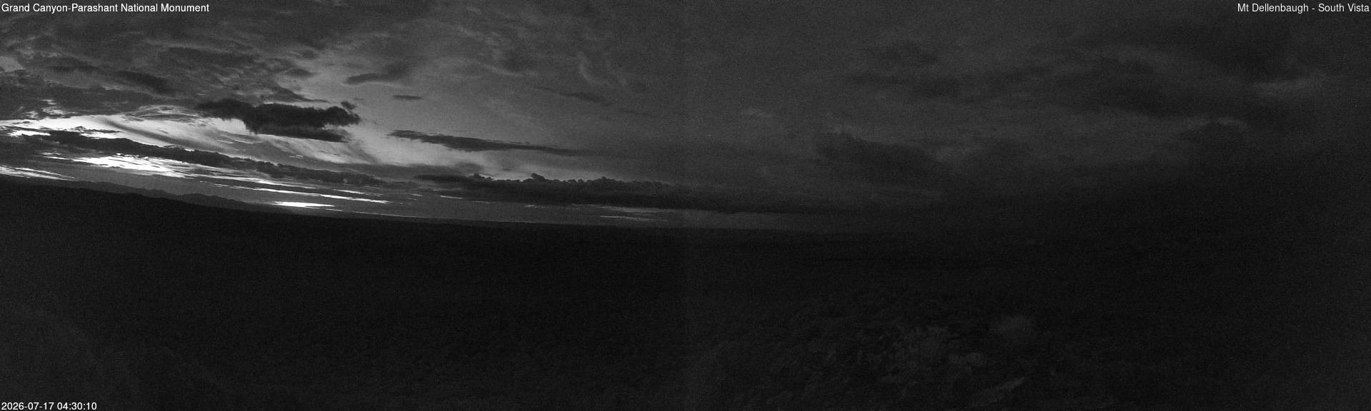 time-lapse frame, Mt Dellenbaugh - Southeast Vista webcam