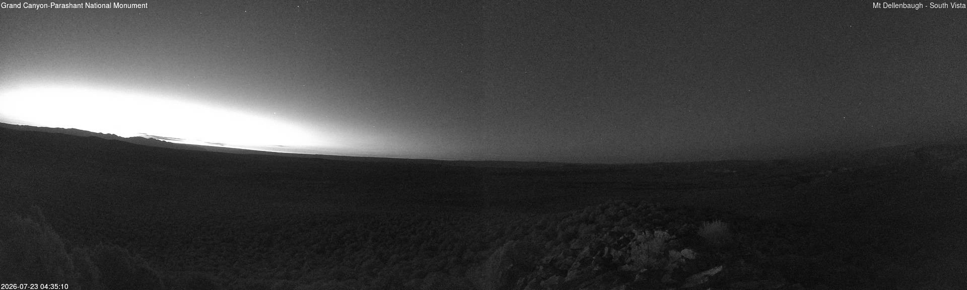 time-lapse frame, Mt Dellenbaugh - Southeast Vista webcam