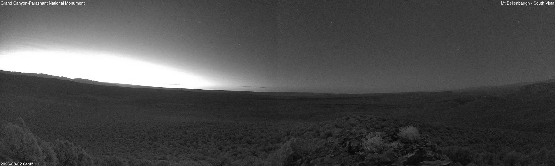 time-lapse frame, Mt Dellenbaugh - Southeast Vista webcam