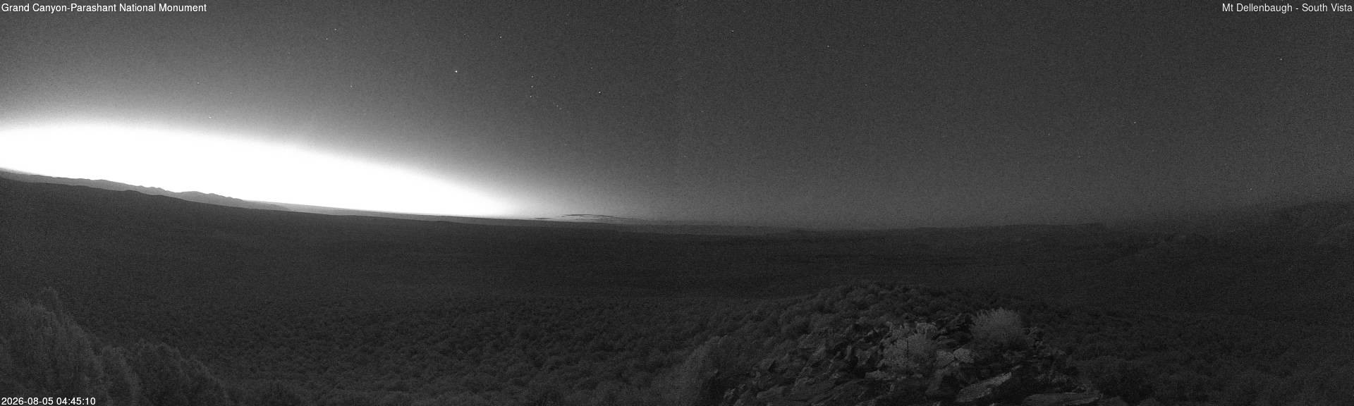 time-lapse frame, Mt Dellenbaugh - Southeast Vista webcam