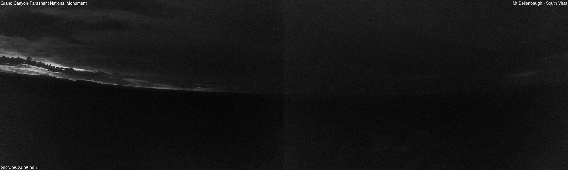 time-lapse frame, Mt Dellenbaugh - Southeast Vista webcam