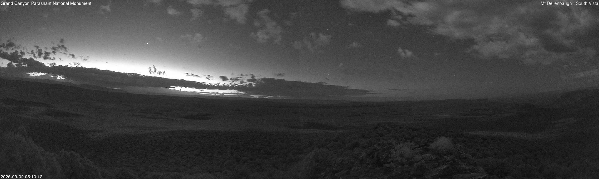 time-lapse frame, Mt Dellenbaugh - Southeast Vista webcam
