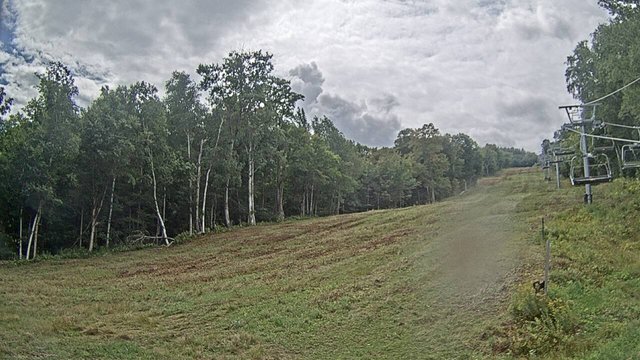 time-lapse frame, Sugarbush Terrain Park webcam