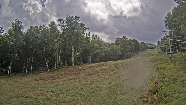 time-lapse frame, Sugarbush Terrain Park webcam