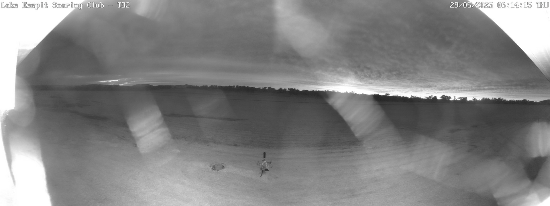 time-lapse frame, Lake Keepit Soaring Club T32 webcam
