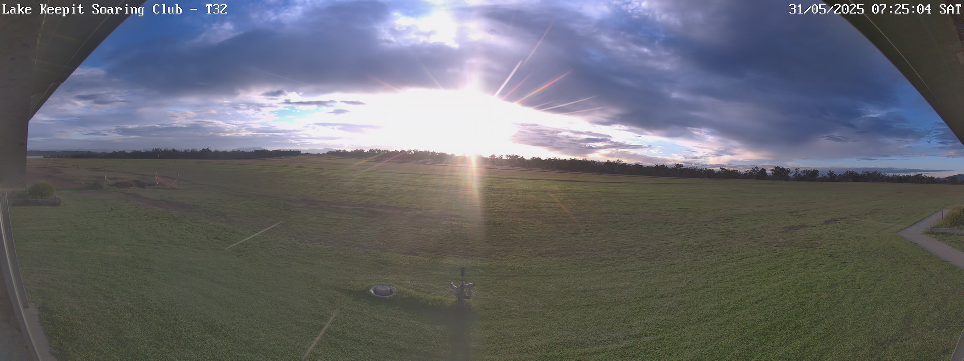 time-lapse frame, Lake Keepit Soaring Club T32 webcam