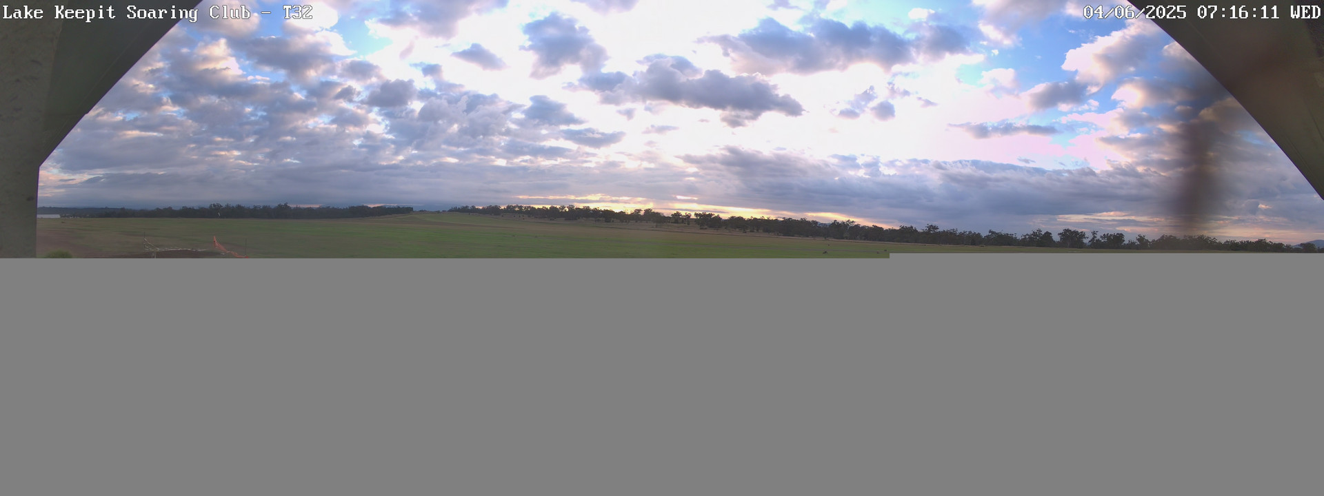 time-lapse frame, Lake Keepit Soaring Club T32 webcam
