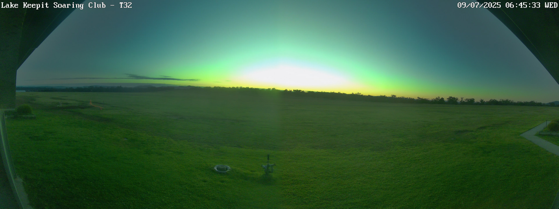 time-lapse frame, Lake Keepit Soaring Club T32 webcam