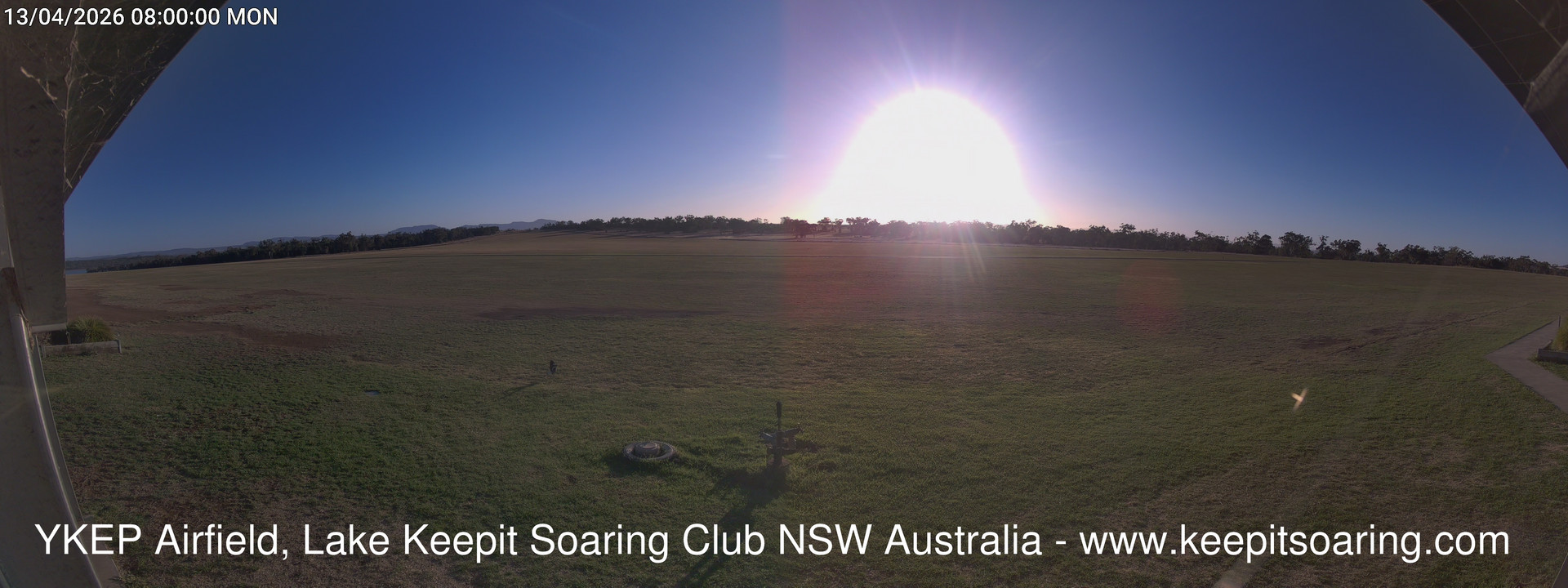 time-lapse frame, Lake Keepit Soaring Club T32 webcam