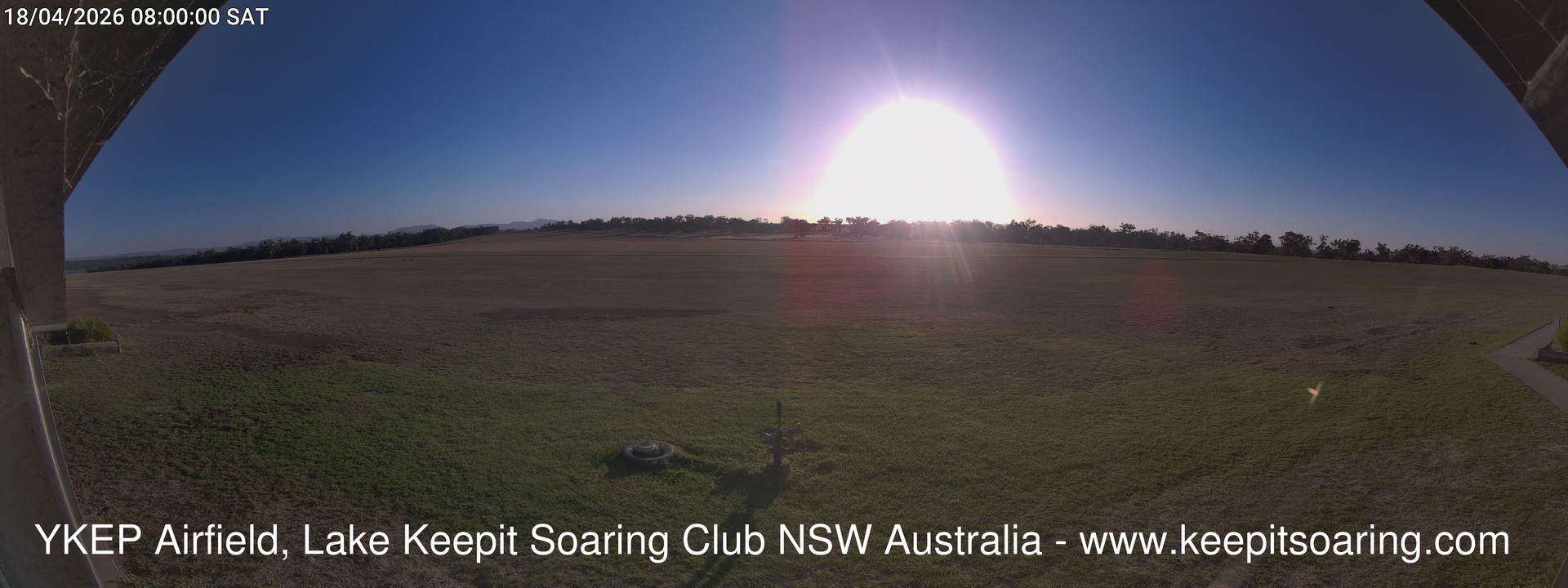 time-lapse frame, Lake Keepit Soaring Club T32 webcam