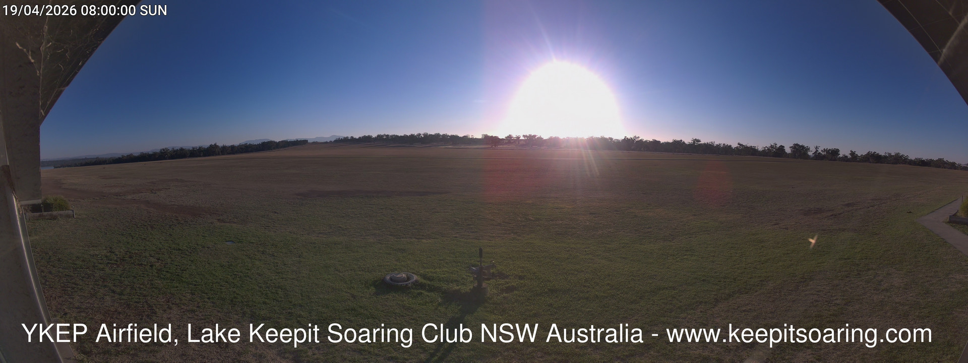 time-lapse frame, Lake Keepit Soaring Club T32 webcam