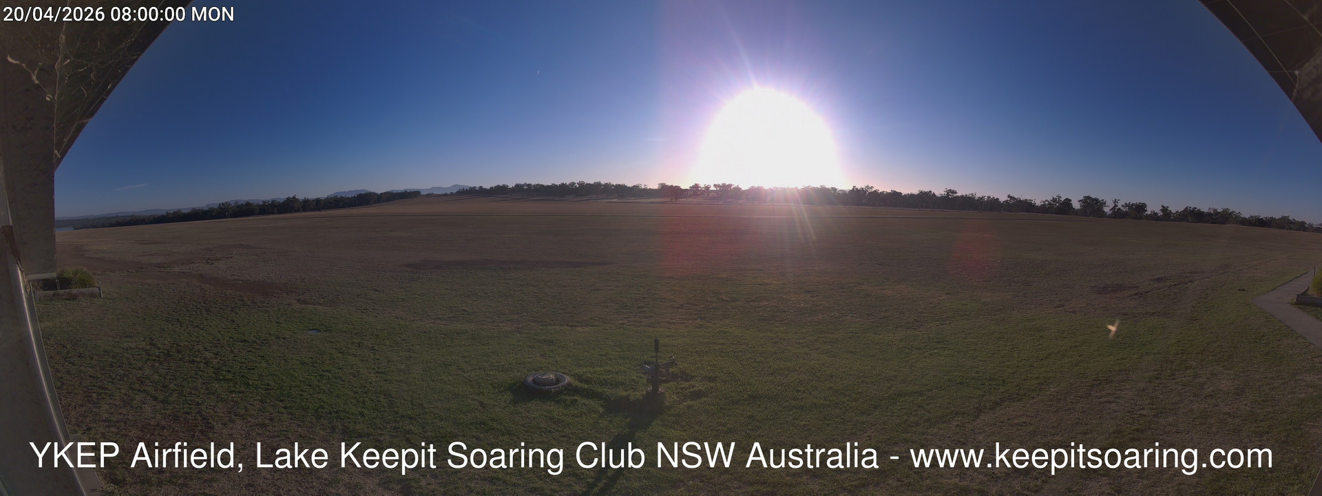 time-lapse frame, Lake Keepit Soaring Club T32 webcam