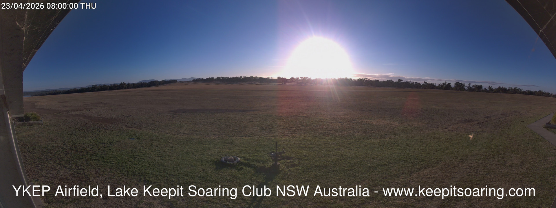 time-lapse frame, Lake Keepit Soaring Club T32 webcam