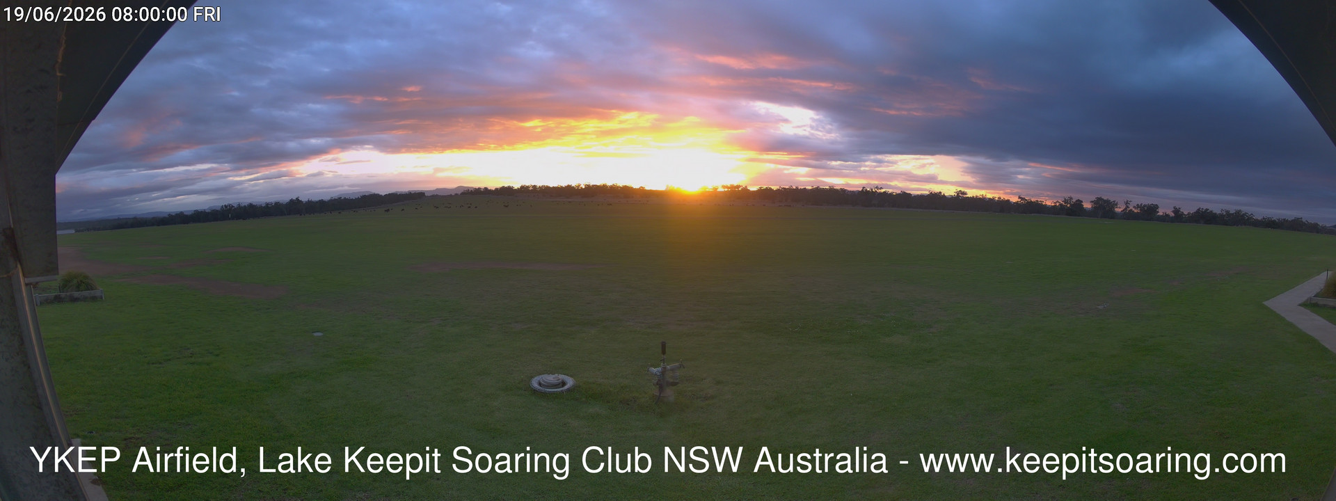 time-lapse frame, Lake Keepit Soaring Club T32 webcam