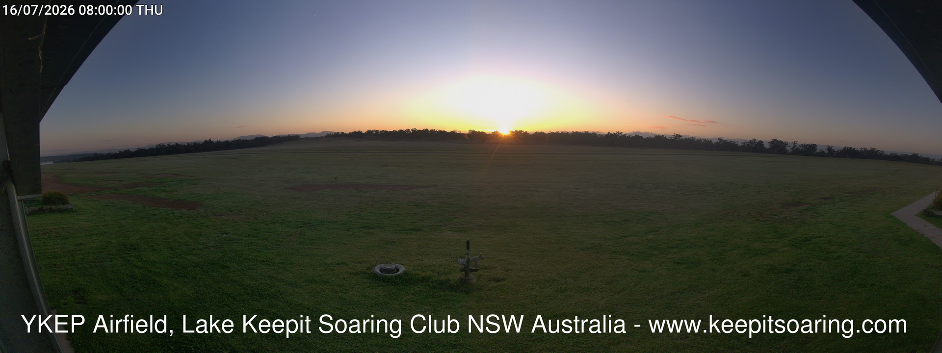 time-lapse frame, Lake Keepit Soaring Club T32 webcam