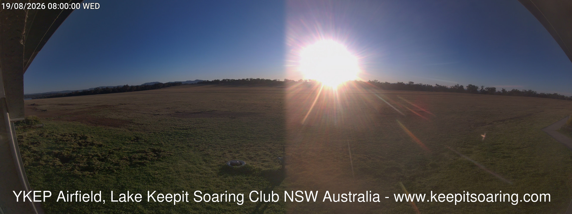 time-lapse frame, Lake Keepit Soaring Club T32 webcam