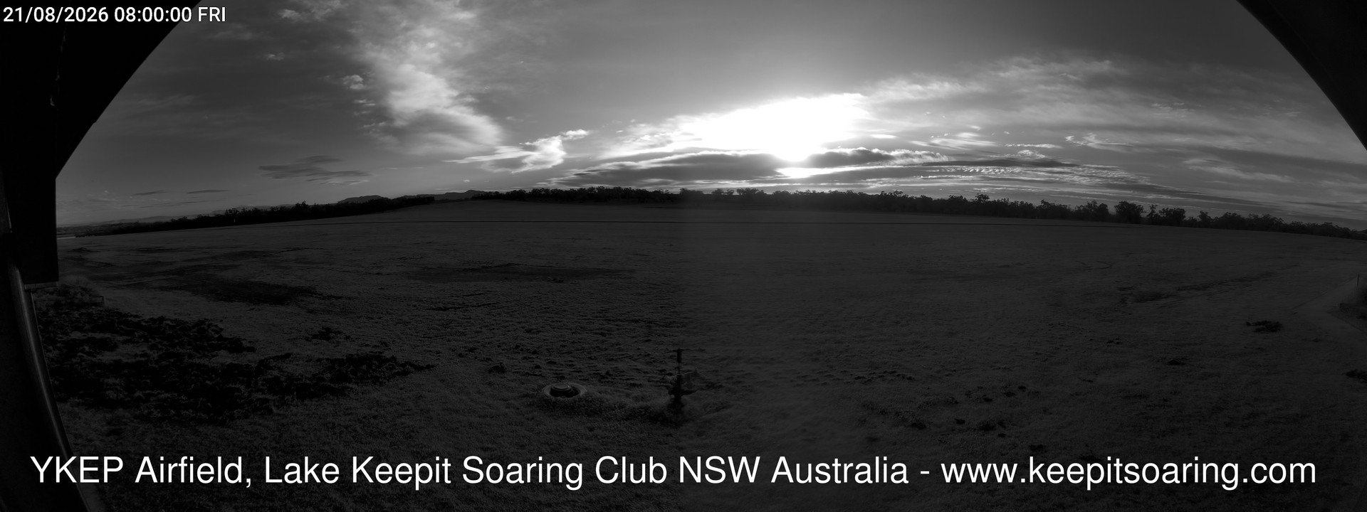 time-lapse frame, Lake Keepit Soaring Club T32 webcam