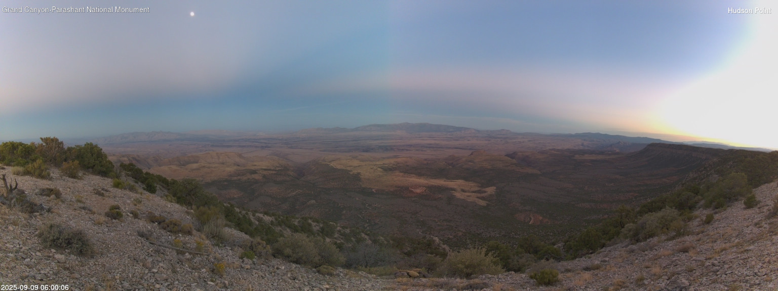 time-lapse frame, Hudson Point webcam
