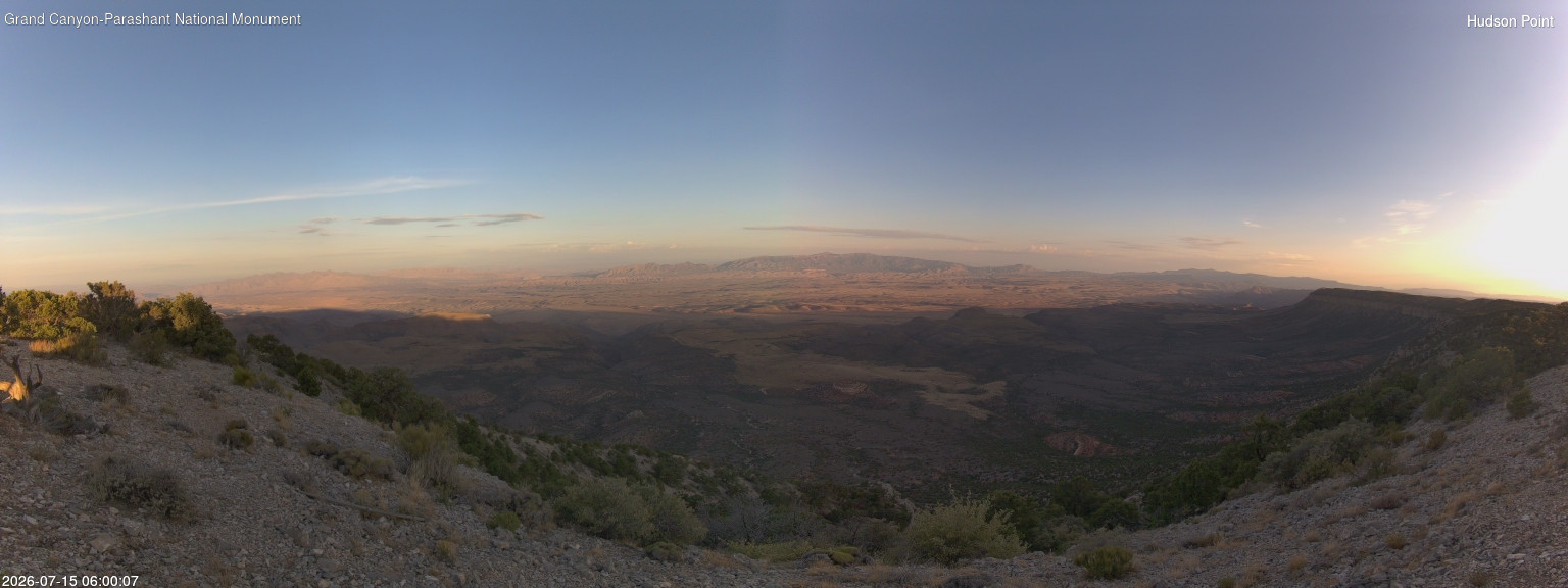 time-lapse frame, Hudson Point webcam