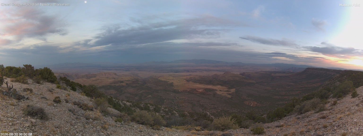 time-lapse frame, Hudson Point webcam