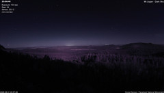 view from Mt Logan - Dark Sky on 2026-06-01