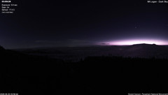view from Mt Logan - Dark Sky on 2026-06-30