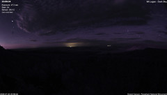 view from Mt Logan - Dark Sky on 2026-07-22