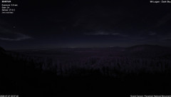 view from Mt Logan - Dark Sky on 2026-07-27
