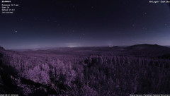 view from Mt Logan - Dark Sky on 2026-08-01