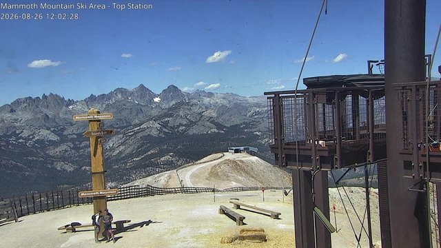 view from Mammoth Top Station on 2026-08-26