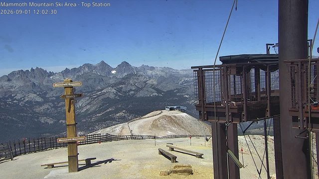 view from Mammoth Top Station on 2026-09-01