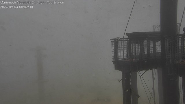 view from Mammoth Top Station on 2026-09-04