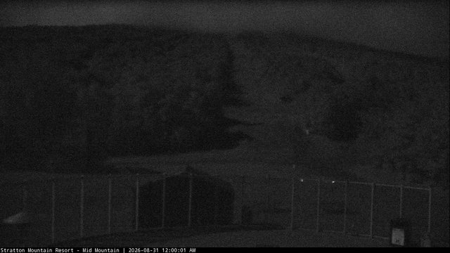 time-lapse frame, Stratton Mid-Mountain webcam