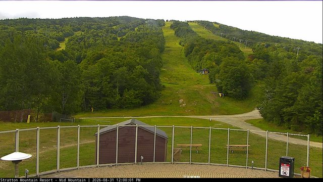 view from Stratton Mid-Mountain on 2026-08-31