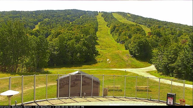 time-lapse frame, Stratton Mid-Mountain webcam
