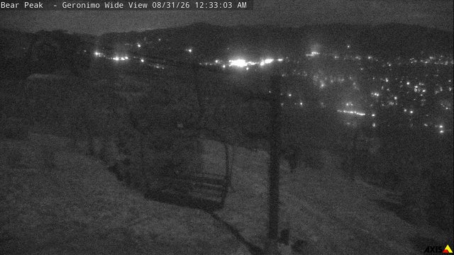 time-lapse frame, Bear Peak webcam